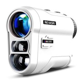 REVASRI Golf Rangefinder With Slope And Pin Lock Vibration; External Slope Switch For Golf Tournament Legal; Rangefinders With Rechargeable Battery 1