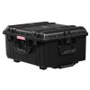 VEVOR Weatherproof Hard Case, Heavy Duty Protective Dry Box Case with Pre-Cut Foam, Wheels & Retractable Pull Handles for Travel, Hunt, Military, Tac