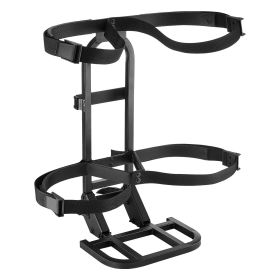 VEVOR Golf Cart Rear Seat Bag Holder, 27.1 x 15.6 x 29.7 inch, Compatible with Most Golf Carts with Rear Seat Grab Bar, Space-Saving Carbon Steel Bag