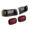 VEVOR Golf Cart Light Kit, 12 Volt, LED Headlight and Tail Light Kit with Wiring Harness, Switch, Zip Ties, ABS Housing, High-Brightness, Waterproof