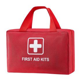 VEVOR First Aid Kit, 500 Pieces, 600D Nylon Large Survival First Aid Bag, Emergency Medical Supplies, for Home, Car, Office, Travel, Camping, Truck,