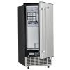 VEVOR Undercounter Built-in Ice Maker, 80 Lbs/Day Under Counter Ice Maker Machine with Reversible Door Stainless Steel, Freestanding Ice Maker for Co