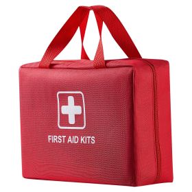 VEVOR First Aid Kit, 420 Pieces, 600D Nylon Large Survival First Aid Bag, Emergency Medical Supplies, for Home, Car, Office, Travel, Camping, Truck,