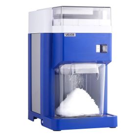 VEVOR Commercial Ice Shaver Machine, 1.91QT /1.8L Large Electric Snow Cone Machine, Fine & Fluffy with 300W Motor, Stainless Steel Blades, Shaved Ice