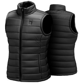 VEVOR Heated Vest, Men Electric Heating Vest with 16000 mAh Battery Pack, 8 Heating Zones Lightweight Rechargeable Winter-Vest with 3 Levels, for Out