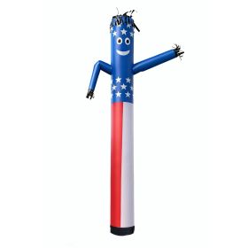 VEVOR Inflatable Tube Man, 20-Feet Tall, Wacky Waving Dancing Tube Guy, Wind Flying Arm Flailing Air Puppet, 18-Inch for Outdoor Advertising, Busines