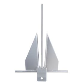 VEVOR Fluke Style Anchor Kit, 13 LBS Hot-Dipped Galvanized Steel Fluke Anchor with 7.9' Chain, 101' Rope and Two 0.4" Shackles, Marine Boat Anchor fo
