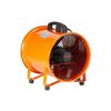 VEVOR Portable Ventilator, 10 inch Heavy Duty Cylinder Fan with 33ft Duct Hose, 380W Strong Shop Exhaust Blower 1893FM, Industrial Utility Blower for