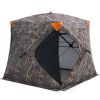 VEVOR Hunting Blind, 270° See Through Ground Blind, 4-5 Person Pop Up Deer Blind for Hunting with Carrying Bag, Portable Resilient Hunting Tent, One-