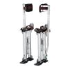 VEVOR Drywall Stilts, 18''-30'' Adjustable Aluminum Tool Stilts with Protective Knee Pads, Durable and Non-slip Work Stilts for Sheetrock Painting, W
