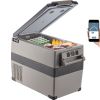 VEVOR 12 Volt Refrigerator, 48 Quart (45L) Fast Cooling Portable Freezer with App Control (-4~68Fahrenheit), Car Fridge with 12/24v DC & 110-240v AC