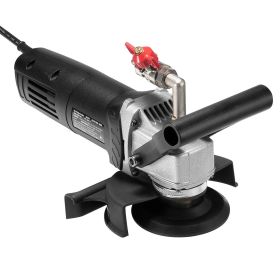 VEVOR Wet Polisher 800W, 4" Concrete Grinder with 6 Variable Speed and 7 Polishing Kits, Wet Grinder Machine for Marble, Granite, Stone, Rock, Tile,
