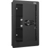 VEVOR 25.59" Tall Wall Safe, 3-Tier Hidden Wall Safe with Keypad, 3 Removable Shelves & 6 Key Holders, Q235 Cold-Rolled Steel In Wall Safe with LED L