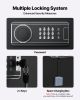 VEVOR 6-8 Gun Safe, Long Gun Cabinet for Rifles and Pistols, Quick Access Rifle Safe with 3 Ammo Slots and 2 Adjustable Racks, Large Digital Cabinet