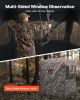 VEVOR Hunting Blind, 2-3 Person Thermal Ground Blinds with Tri-Leg Chair and Carrying Bag, Portable Camouflage Tent, Durable Concealed Shelter with S