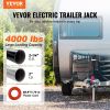 VEVOR Electric Trailer Jack, Power Tongue Jack Weight Capacity 4000 lbs, 9.84"-33.85" Electric Tongue Jack with Waterproof Cover for Lifting RV Trail