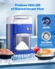 VEVOR Commercial Ice Shaver Machine, 1.91QT /1.8L Large Electric Snow Cone Machine, Fine & Fluffy with 300W Motor, Stainless Steel Blades, Shaved Ice