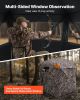 VEVOR Hunting Blind, 270° Ground Blind, 1-2 Person Pop Up Deer Blind for Hunting with Carrying Bag, Portable Resilient Hunting Tent, 3 Horizontal Win