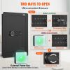 VEVOR 25.59" Tall Wall Safe, 3-Tier Hidden Wall Safe with Keypad, 3 Removable Shelves & 6 Key Holders, Q235 Cold-Rolled Steel In Wall Safe with LED L