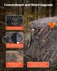 VEVOR Hunting Blind, 270° See Through Ground Blind, 4-5 Person Pop Up Deer Blind for Hunting with Carrying Bag, Portable Resilient Hunting Tent, One-