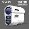 REVASRI Golf Rangefinder With Slope And Pin Lock Vibration; External Slope Switch For Golf Tournament Legal; Rangefinders With Rechargeable Battery 1