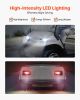 VEVOR Golf Cart Light Kit, 12V, LED Headlight and Taillight Kit with Wiring Harness, Switch, Zip Ties, ABS Housing, High-Brightness, Waterproof and D