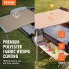 VEVOR Car Side Awning, Large 4.6'x6.6' Shade Coverage Vehicle Awning, PU3000mm UV50+ Retractable Car Awning with Waterproof Storage Bag, Suitable for