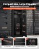 VEVOR 6-8 Gun Safe, Long Gun Cabinet for Rifles and Pistols, Quick Access Rifle Safe with 3 Ammo Slots and 2 Adjustable Racks, Large Digital Cabinet