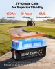 VEVOR 36V (38.4V) 150AH Lithium Golf Cart Battery, with 25A Charger, Lifepo4 Battery Kit, Built-in 250A BMS, with Bluetooth Mobile APP & Touch Monito
