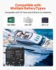 VEVOR Marine Battery Charger, 3-Bank, 10A 12V Onboard Boat Charger, IP68 Waterproof Smart On-Board Battery Charger, for Lithium-Ion (LiFePO4), NCM, L