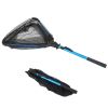 Foldable Fishing Net With Aluminum Alloy Rod EVA Handle Durable 5MM Hexagonal Nano Coating Nylon Mesh Collapsible Landing Net Safe Fish Catching or R