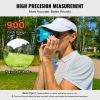 VEVOR Golf Rangefinder, 900 Yards Laser Golfing Hunting Range Finder, 6X Magnification Distance Measuring, Golfing Accessory with External Magnet Mou