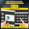 VEVOR Safe Box, 2.1 CU.FT Fingerprint Safe Box for Money with 2 Keys & Digital Keypad, Q235 Steel Safe Box for Storing Cash, Jewelry, Pistols, Docume
