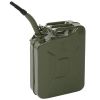 4 PCS 20L Portable American Fuel Oil Petrol Diesel Storage Can Army Green