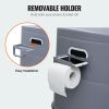 VEVOR Portable Toilet for Camping, Porta Potty with 1.3 Gal Detachable Inner Bucket & Removable Paper Holder, Commode with Dual Lids, Travel Toilet f