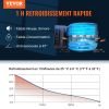 VEVOR Car Refrigerator, 12 Volt Car Refrigerator Fridge, 48 QT/45 L Dual Zone Portable Freezer, -4-50 Fahrenheit Adjustable Range, 12/24V DC and 100-