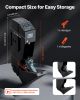 VEVOR Gun Safe, Slider Handgun Gun Safe with Screen, Fingerprint/Password/Key, 3-Way Quick Access Firearm Case Box with LED for 1 Pistol & Magazine,
