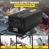 VEVOR Power Inverter, 5000W Modified Sine Wave Inverter, DC 12V to AC 120V Car Converter, with LCD Remote Controller, LED Indicator, AC Outlets Inver