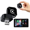 2026 Wireless carplay  Adapter for iPhone/Android - Fast Connection,No Latency,Hands-Free Call  wireless adapter Electronic Charger carplay dongle