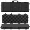 VEVOR Hard Rifle Case, Lockable Rifle Case with Pre-cut Foams, 40 in Gun Storage with Wheels, IP67 Waterproof & Dustproof Movable Large Pistol Storag