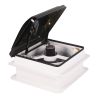 RV Roof Vent Fan 14",Continuously Variable Reversible 12V Remote Control Trailer Roof Vent Low Noise with Rain Sensor,UV Protection,Thermostat for Ca