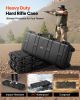 VEVOR Hard Rifle Case, Lockable Rifle Case with Pre-cut Foams, 40 in Gun Storage with Wheels, IP67 Waterproof & Dustproof Movable Large Pistol Storag