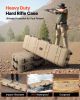 VEVOR Hard Rifle Case, Lockable Rifle Case with Pre-cut Foams, 50 in Movable Gun Storage with Wheels, IP67 Waterproof & Dustproof Pistol Storage for