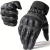 Tactical Gloves for Men - Touch Screen, Non-Slip, Full Finger Protection for Shooting, Airsoft, Military, Paintball, Motorcycle, Cycling, Hunting, Hi